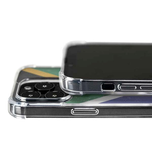 South Africa Flag Distressed iPhone 16 Pro MagSafe Case